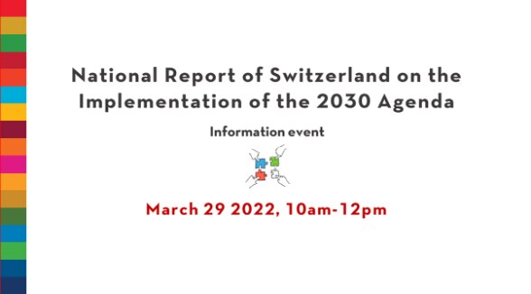 National Report of Switzerland on the Implementation of the 2030 Agenda