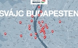 Swiss Traces in Budapest a Map with points