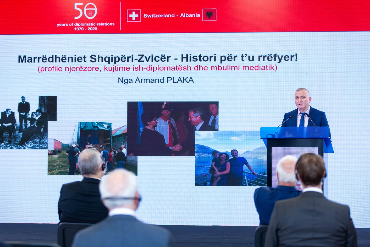 On September 29th, 2020, a key event celebrated 50 years of Swiss-Albanian official relations. 