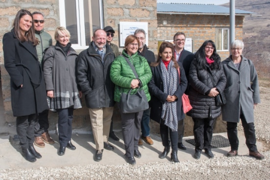 Swiss Parliamentary delegation visits “Livestock Development in the South of Armenia”
