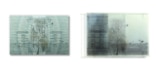 Dreiklang, 2011/2020, 60x90x16,2 cm Digitaldrucke kaschiert/gedruckt auf Acrylglasplatten, Acrylglas, Eisenhaken