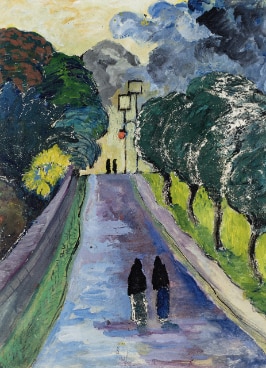 Marianne von Werefkin, Die Allee, um 1917