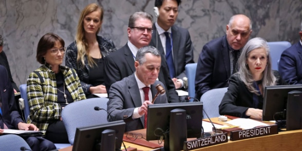Swiss Delegation at the UN Security Council