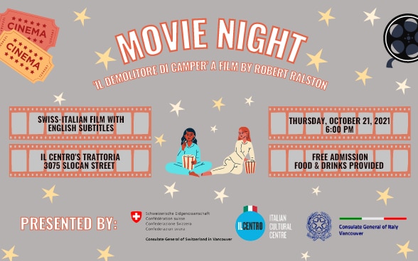 Swiss-Italian Movie Night, Settimana 2021
