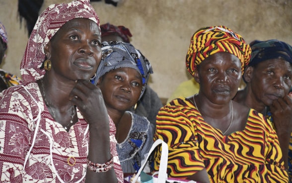groupement féminin au sud du Tchad