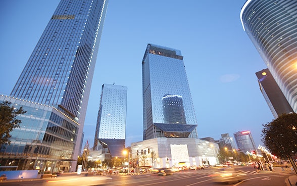 Gebäude des Generalkonsulats in Chengdu