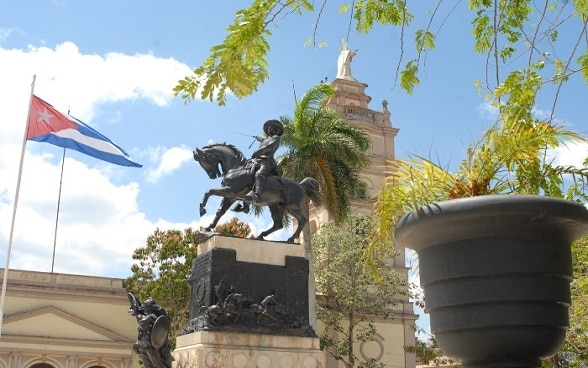 Parque Agramonte en Camagüey