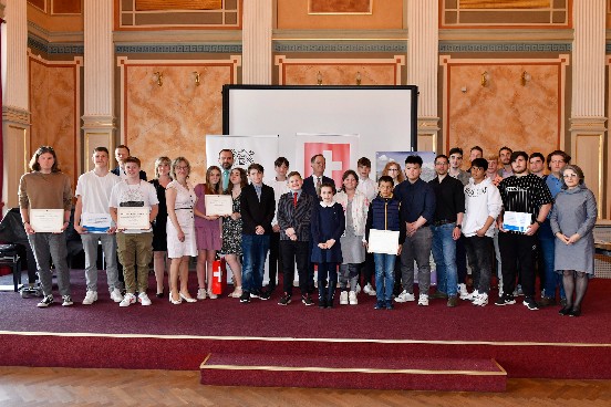 Cerimonia di premiazione a Ústí nad Labem