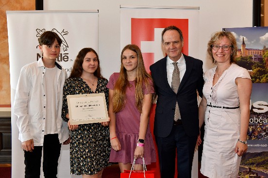 Cerimonia di premiazione a Ústí nad Labem