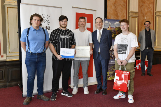 Award ceremony in Ústí nad Labem