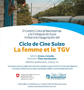 Flyer: La femme et le TGV