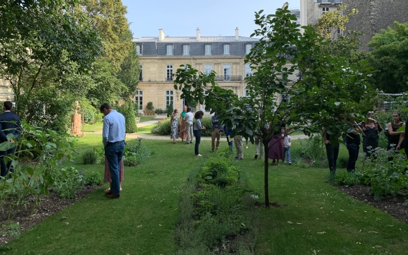 Visite du Jardin Gastronome de l’Ambassade