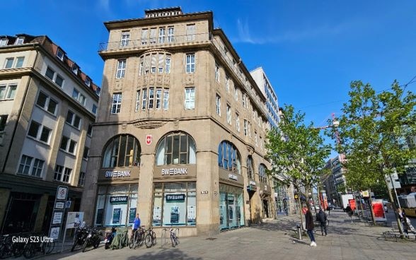 Front view of the Swiss Consulate General in Stuttgart
