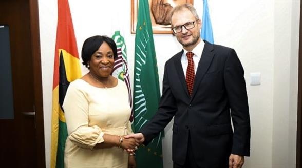 Swiss Ambassador-designate with Ghana's Foreign 
