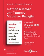L'Ambasciatore con l'autore Maurizio Binaghi