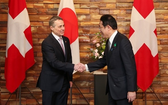 President Ignazio Cassis met with Japanese Prime Minister Fumio Kishida