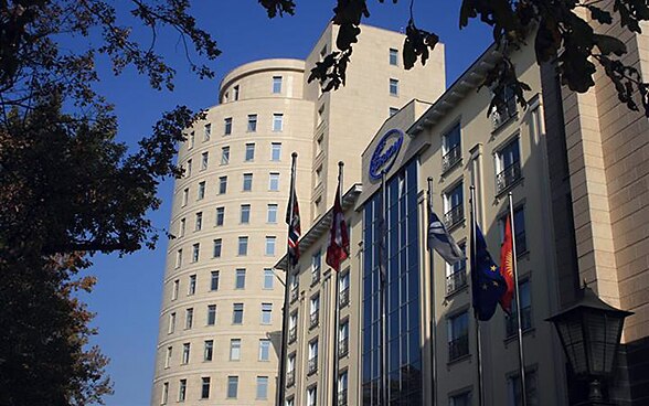 The embassy premises in Bishkek