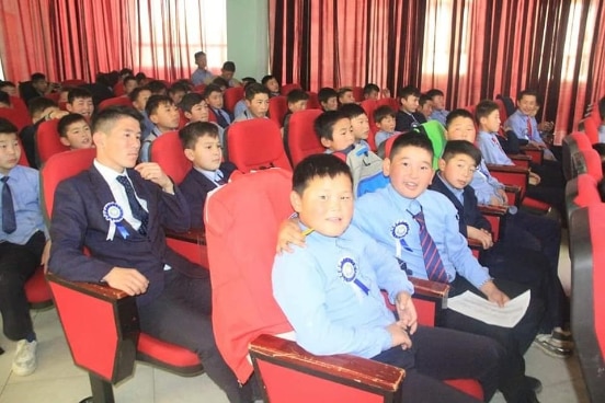 Boy's Forum in Khovd province