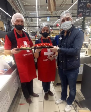 Stand "Quartiers suisses" à Agadir