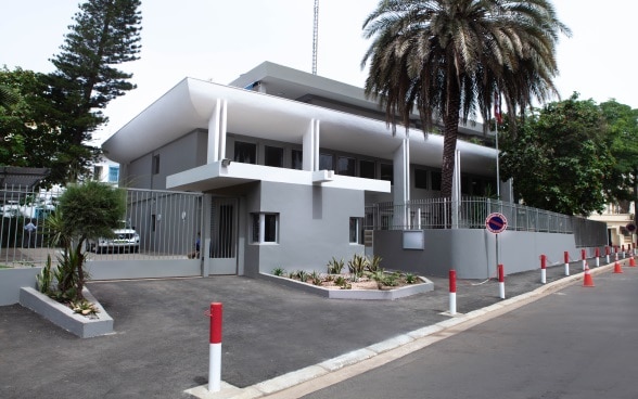 The embassy premises in Dakar