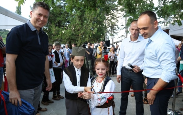 Veselin Despotovic, President of the Association, and Nenad Popovic, Director of the Regional Development Agency, at the opening of Royal Winery