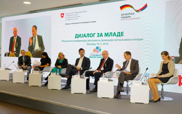 Ambassador Philippe Guex at the Opening of the National
