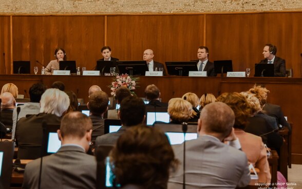 Ambassador Philippe Guex at e-Parliament Vojvodina