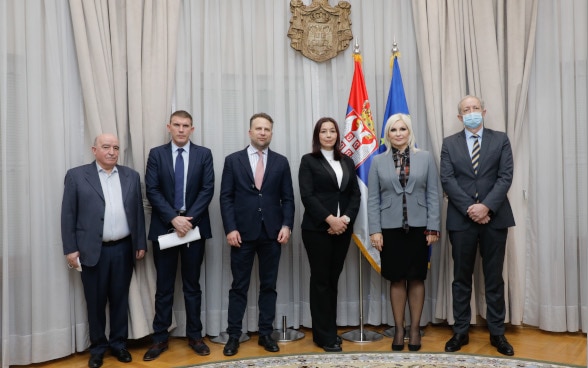Ceremonija potpisivanja ugovora u Vladi Republike Srbije 