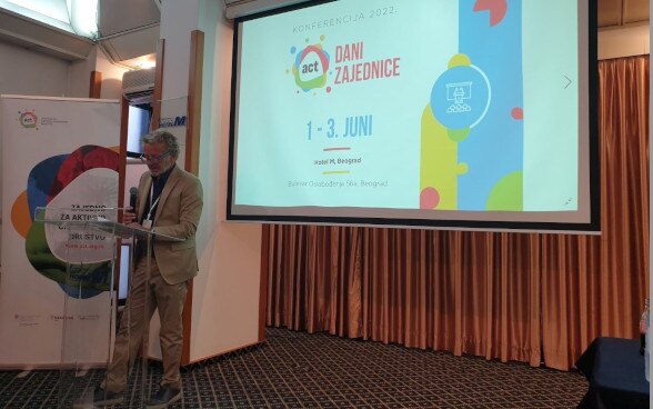 Richard Kohli, Head of Cooperation of the Embassy of Switzerland on ACT days