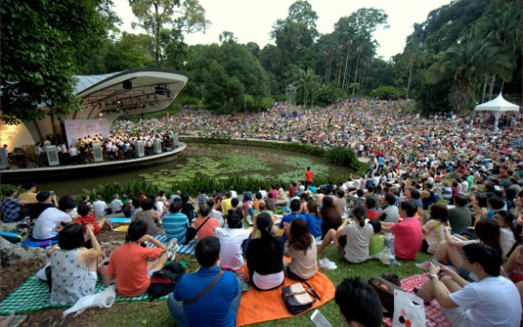 Rahel Senn Concert @ the Singapore Botanic Gardens