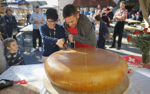 Kulturbrücke Velike Lašče – Lützelflüh