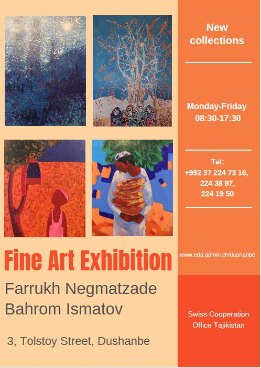 Fine Art Exhibition Flyer