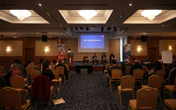 Conférence de presse à Hammamet pour présenter les résultats phares de la phase 1 de Femmedina