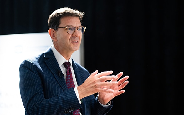 Félix Baumann, Ambassador of Switzerland to Ukraine and the Republic of Moldova.