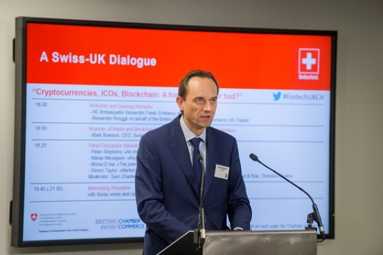 Mark Branson, Chief Executive Officer of the Swiss Financial Market Supervisory Authority FINMA