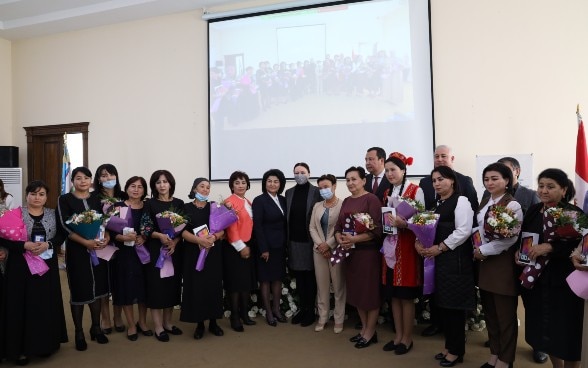 Rural women leaders of irrigation water saving