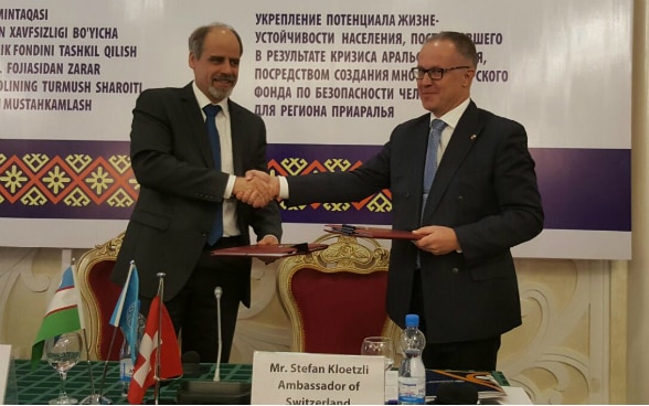 SDC-UNDP Cooperation Agreement