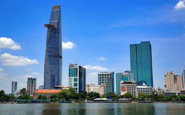 L'edificio Consolato Generale a Ho Chi Minh City