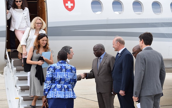 Federal Councillor Ignazio Cassis, head of the Federal Department of Foreign Affairs (FDFA) visit to Zimbabwe.