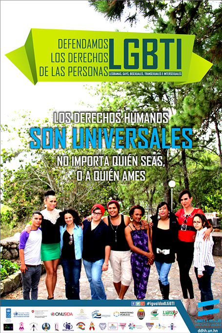 Manifesto utilizzato nel quadro di una campagna di sensibilizzazione sui diritti delle persone LGBT.