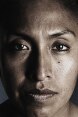 Rostro de una mujer víctima de abusos