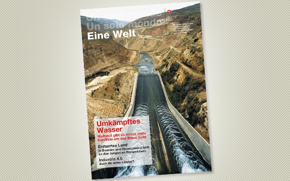 Foto des Magazins "Eine Welt".