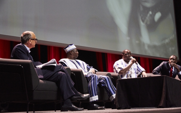 Etienne Duval, Issa Compaoré, Ambroise Tapsoba, Sylvain Simporé 