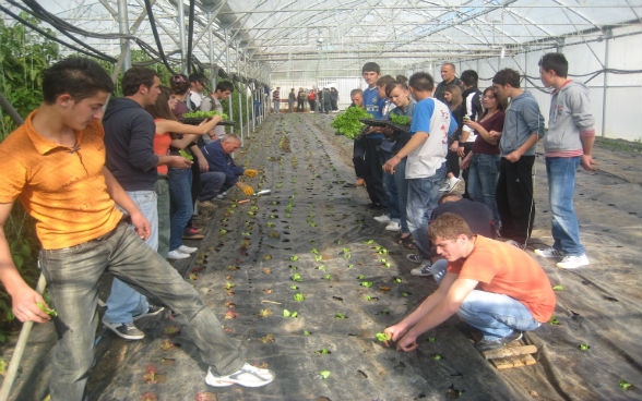 Landwirtschaftsschule in Pristina. Vocational Education Support Project 2011