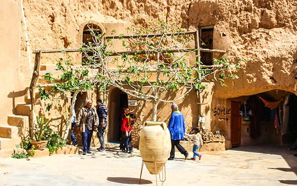  SECO-unterstütztes Tourismus-Projekt in der Dahar-Region in Tunesien.