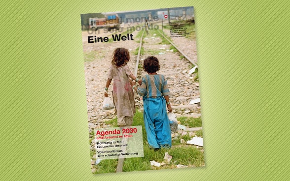 Umschlag der Nr. 1/2016 «Eine Welt»