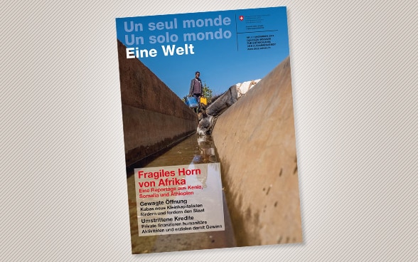 Umschlag der Nr. 4/2016 «Eine Welt»