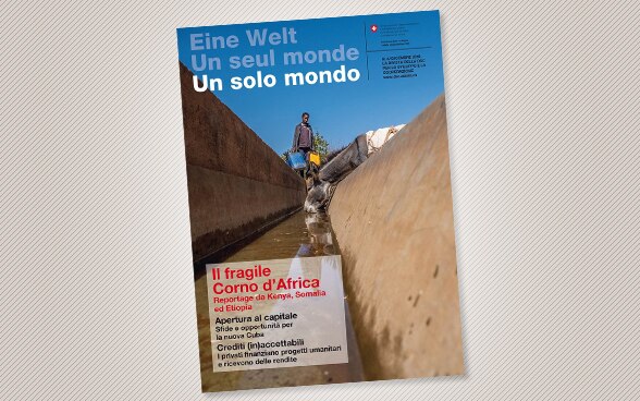 Copertina dell’edizione 4/2016 di «Un solo mondo»