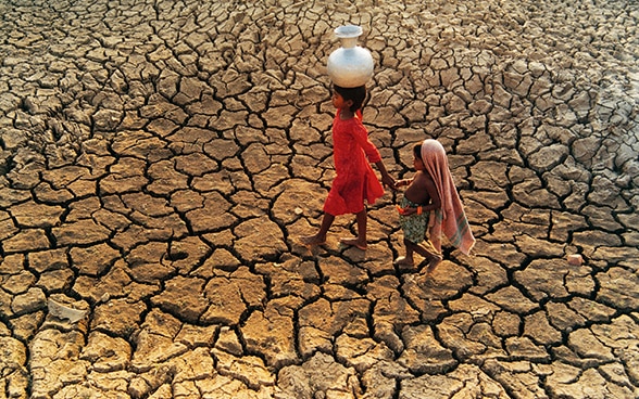 Climate change threatens to push 100 million people into extreme poverty between now and 2030. 