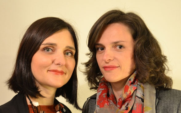 Portrait of two women from Macedonia